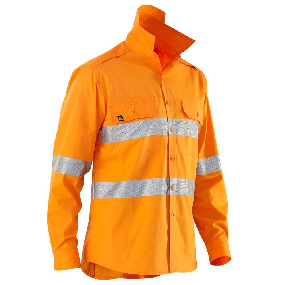 NEW* X Airflow™ Hi Vis Taped Stretch Ripstop L/S Shirt