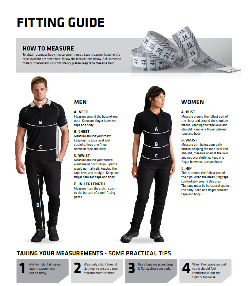 Size Guide for Clothing  Shoes  STIGA Sports